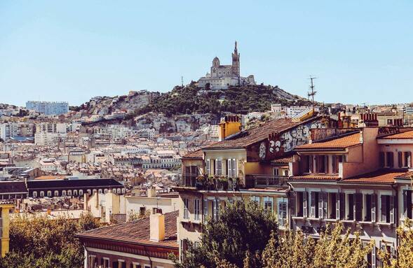 Image montrant notre dame de la garde